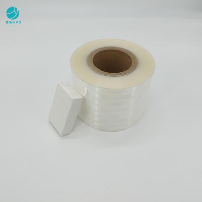 China Micro Moisture Proof High Shrinkage BOPP Transparent Film 18 For Cigarette Box Packaging for sale