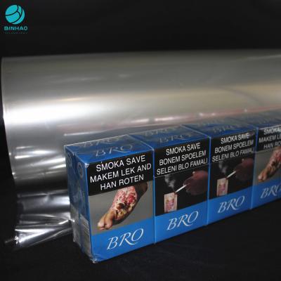 China PVC BOPP Wrapping Materials Moisture Proof Holographic Self Adhesive Clear Film for sale