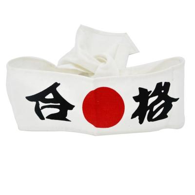 China Fabric Factory Sale Direct Japanese Hachimaki Headband Bandana Headband for sale