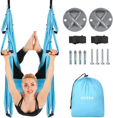 China Regional Adult Chrt Yoga Swings Strap Indoor Door Hammock Aerial Yoga Hammock Set On Sale for sale