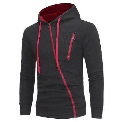 China Wholesale Custom Logo OEM Cotton Premium Mens Anti-wrinkle Full Zip Up Hoodies for sale