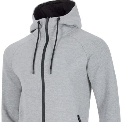 China wholesale custom Anti-wrinkle logo printed high quality sports cotton solid color zipper full up hoodies oversized hoodie sweatshirt mens hoodies for sale