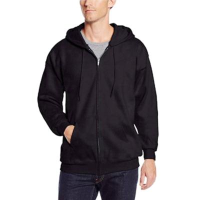 China high quality men's anti-wrinkle custom cotton men's oem logo hoodies full zip up hoodie for sale