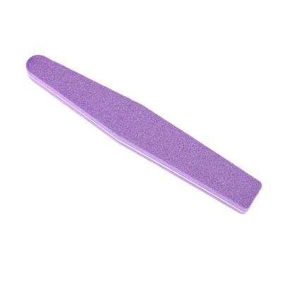 China Disposable Diamond Washable EVA Eco Friendly Prismatic Colorful Manicure Nail File 80/80 100/150 On Sale for sale