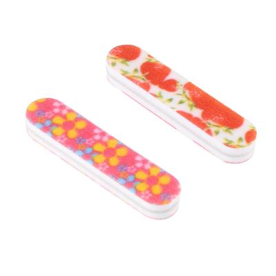 China Manicure Mini Cheap Private Label Custom Wholesale 80/100 Eva Picosecond Nail File for sale