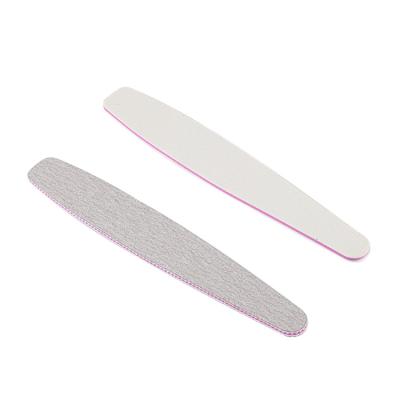 China Manicure Professional 100/180 100 180 150/150 Mini Disposable White Washable Nail Files Custom Logo for sale