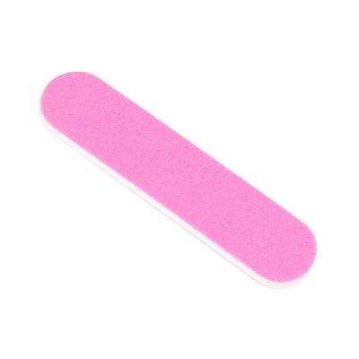 China Manicure Mini EVA Nails Files washable disposable 80/80 100/150 single color nail file custom logo for sale for sale