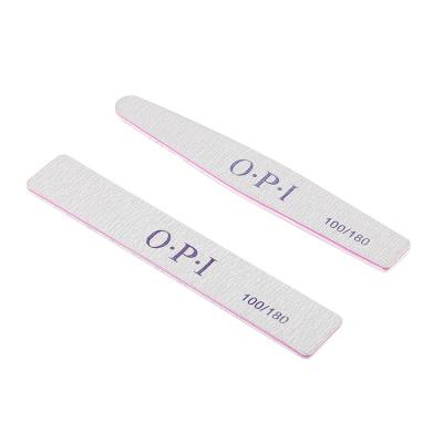 China Manicure Logo Different Shape Custom Wholesale EVA Nail File 100/180 Sand Professional Nail File for sale