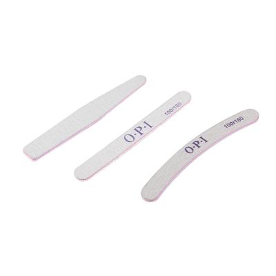 China Manicure Emery Board Nail File Disposable Professional Wholesale 100/180 Sand Nail File Custom Logo for sale