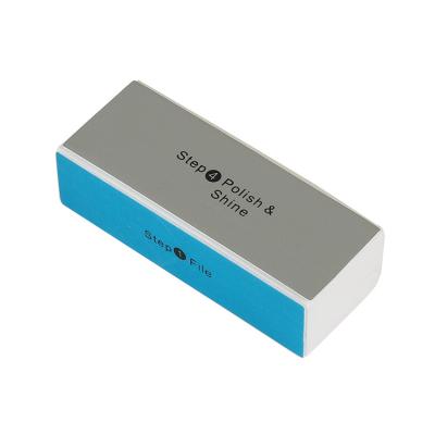 China Wholesale Nail Manicure Factory Kit Rectangular Care Buffer Block 100/180 Nail File Protects Custom Logo for sale