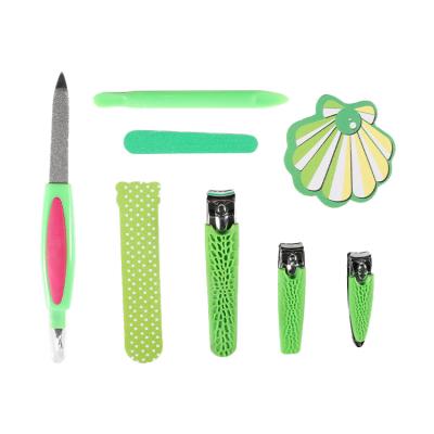 China Portable Cheap Manicure Tools 8pcs Wholesale Finger Nail Beauty Care Trimmer Kit Manicure Pedicure Nail Clipper Set Set for sale