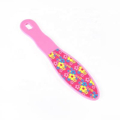 China Professional Wholesale High Quality Eco-friendly Double Sided Plastic Pink Callus Remover China Pedicure Beauty Foot File for sale