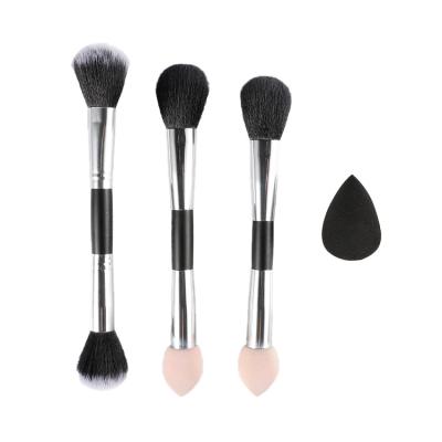 China Wholesale Custom Quality Dual Head Face Professional Private Label Eye Cosmetics Make Up Makeup Brushes Kit Set for sale