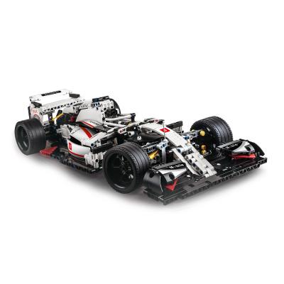 China 1:10 Building Toy MOC F1 Racing Static Assembly Kit Building Block Toy Set Sports Car Version Formulaa Model DIY for sale