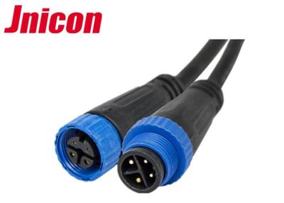 China Varón subterráneo y Pin femenino de la prenda impermeable 4 de los conectores de cable para la tira del LED en venta