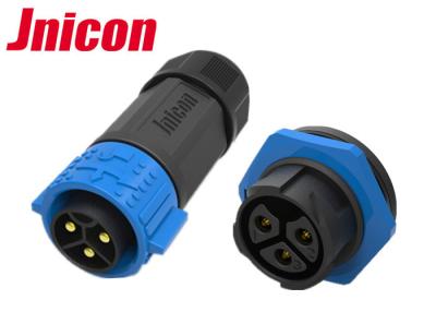 China conector de poder de la prenda impermeable de 30A 500V, conector de poder del soporte del panel de Jnicon en venta