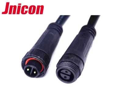 China conector de Pin de 250V 10A IP68 2 fora da tomada fêmea masculina de nylon da iluminação do diodo emissor de luz à venda