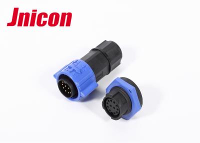 China Empuje la fijación de Pin impermeable IP67 del conector 12 del zócalo y del enchufe anti - deformación en venta