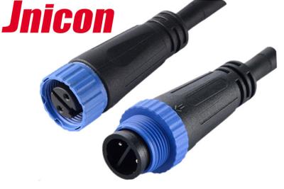 China Conector LED, M15 estándar hembra-varón de la prenda impermeable del Pin IP68 2 del conector CSA en venta