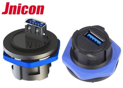 China Hembra a la fijación rápida del empuje del zócalo del conector USB M25 de la prenda impermeable de la hembra en venta