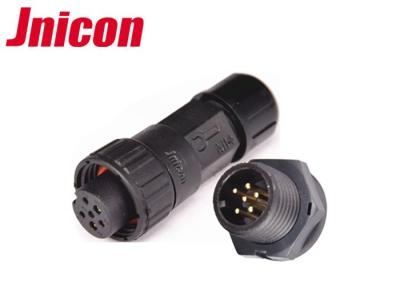 China Rendimiento industrial de la fijación de tornillo del conector IP68 de la prenda impermeable del Pin M16 6 alto en venta