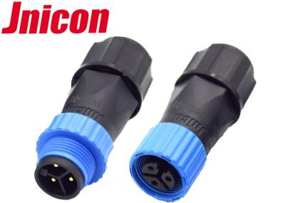 China Conectores de la corriente eléctrica del Pin de la asamblea de campo M15 3, conector de cable resistente de agua para los alumbrados públicos en venta