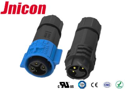 China Pin multi impermeable hembra-varón del conector de cable IP67 para la transferencia de señal en venta