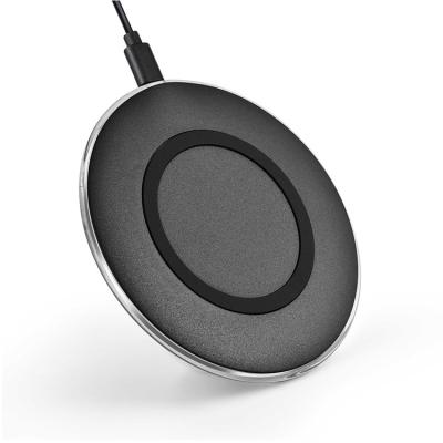 China Breathing Led Light Qi Fast Charging Wireless Charging Pad 5W 10W Wireless Charging Pad for sale