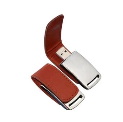 China Usb Popular Products Leather Popular Gift Flash Drive Usb 2.0 Pen Drive Custom Logo Memory Stick USB Flash Drive for sale