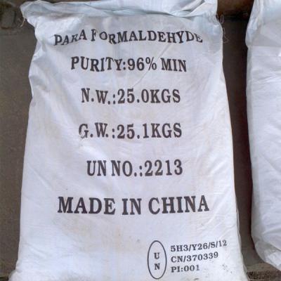 China 25kg / Bag PFA Paraformaldehyde Powder For Disinfectant Fungicide Fumigation Agent for sale