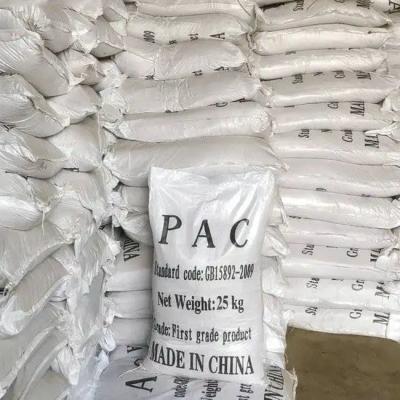 中国 25kg / バッグ 30% PAC ポリ塩化アルミニウム 水処理 繊維 製紙用薬品 販売のため