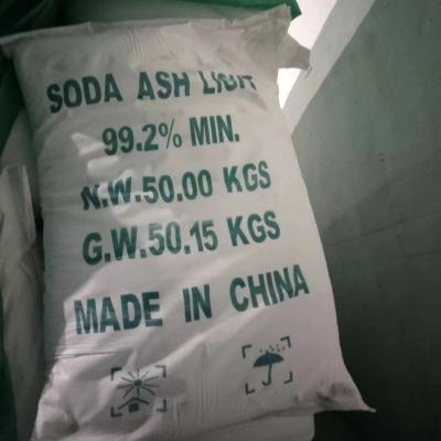 China Sodium Carbonate Soda Ash 50 KG / BAG Used as Cleanser en venta