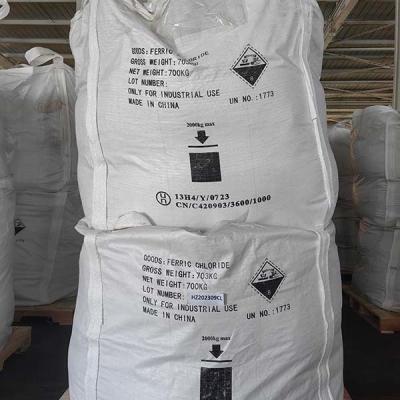 中国 70 KG / BAG Ferric Chloride 96% Min FeCL3  Solid ISO 45001 7705-08-0 販売のため