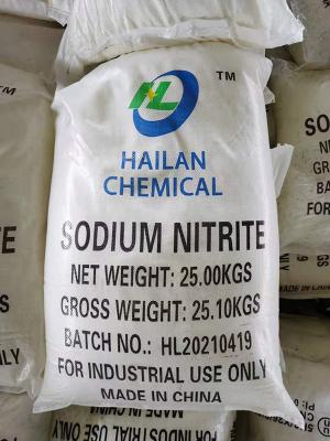 China 99.0% Purity NaNO2 Sodium Nitrite  7632-00-0 Decomposes At 320°C. for sale