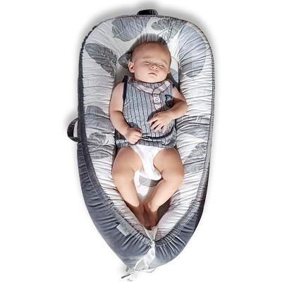 China Wholesale Newborn Foldable Bionic Mobile Nest Anti-pressure Baby Hutch Bed Baby Sofa Nest Foldable Portable Bed for sale