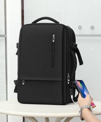 China Fashion Custom Polyester Business Bagpack Bag Men USB Anti Theft Smart Travel Backpack Waterproof Laptop Bag For Computers for sale