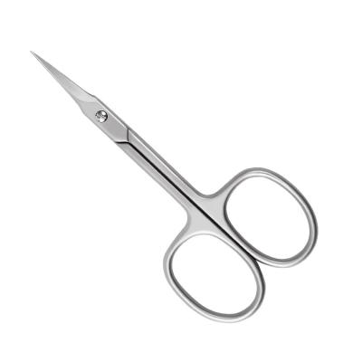 China Sharp Point Curved Manicure Nail Cuticle Scissors Sharp Fine Professional Safe Spring Beauty Personal Care Stainless Steel Nail Cuticle Scissors for sale