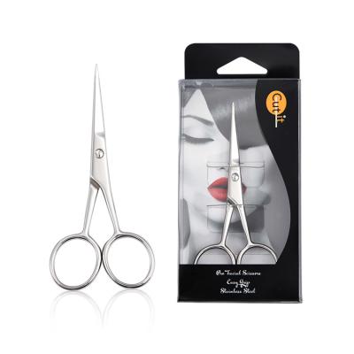 China Sharp Blades Wholesale Professional Multi Purpose Stainless Steel Salon Beauty Nail Beard Grooming Balancing Scissors for sale