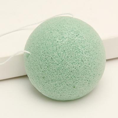 China Eco-friendly Wholesale Private Label Soft Face Cleansing Organic Charcoal Konjak Sponge Konjac Blast for sale