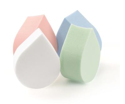 China Soft Cut Wholesale Cosmetic Latex Tear Free Beauty Makeup Sponge Blender for sale