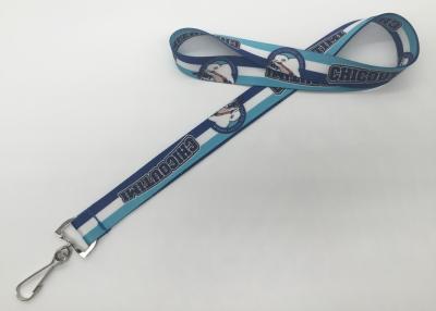 China Dye sublimation printing lanyards/ heat transfer lanyards with any color for sale