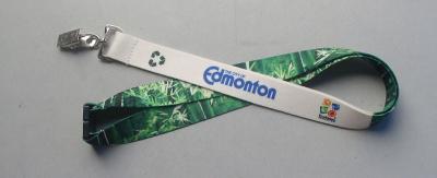 China Colorful Bamboo Milk RPET Eco Friendly Lanyards For Business Gifts for sale