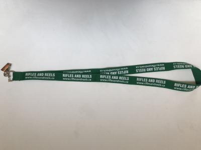 China Personalized Key Lanyard Custom Printing / Breakaway Neck Lanyard With Plastic Buckle for sale