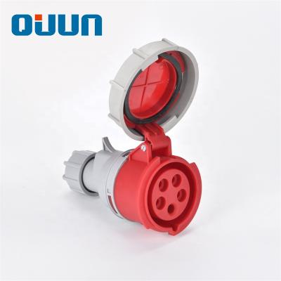 China PA66 32A 3P+N+E 380v Industrial Material Industrial Connector for sale