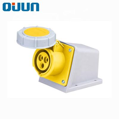 China PA66 3P 16A 110V Industrial Female Electrical Socket for sale