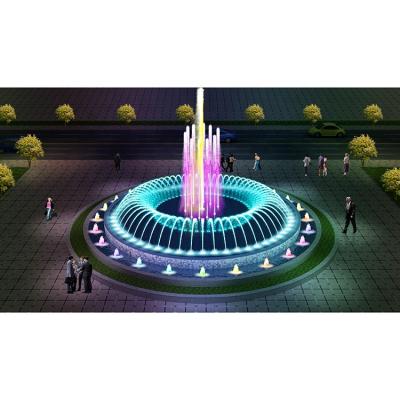 China Small Modern Mini Water Fountain Indoor Outdoor Music Dancing Fountain Garden Decoration Spout For Sale for sale