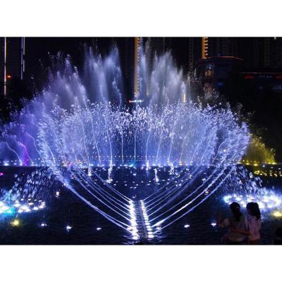 China Modern outdoor led lighted swimming pool fountain music dance water fountain for sale for sale