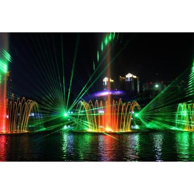 China Large Modern Floating Water Fountains Lake Musical Dance Fountain Outdoor Multimedia Display for sale