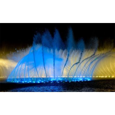 China Modern Hot Selling FREE DESIGN Multimedia Controls Musical Lake Dance Floating Water Fountain Decoration for sale