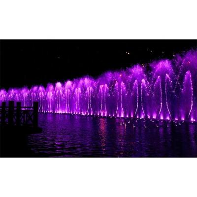 China China factory pond modern water lake fountain project floating dancing fountain with lighting for sale for sale